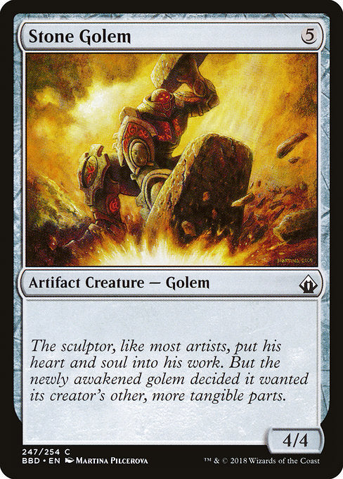 Stone Golem [Battlebond] | Gam3 Escape