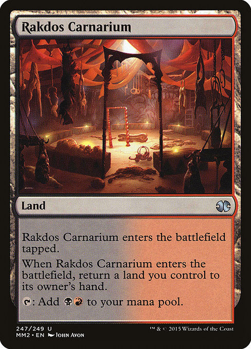 Rakdos Carnarium [Modern Masters 2015] | Gam3 Escape