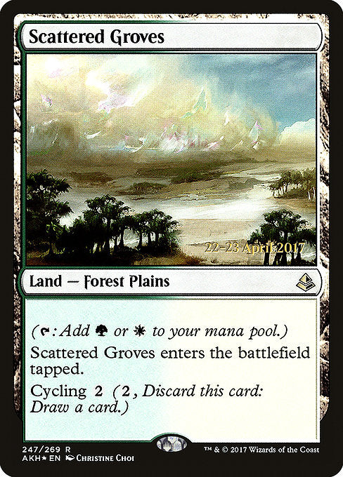 Scattered Groves [Amonkhet Promos] | Gam3 Escape