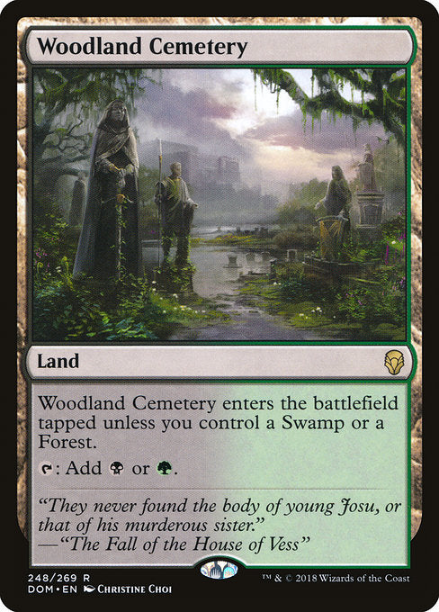 Woodland Cemetery [Dominaria] | Gam3 Escape