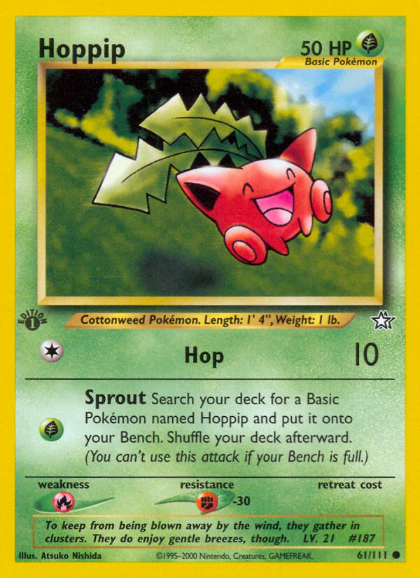 Hoppip (61/111) [Neo Genesis 1st Edition] | Gam3 Escape