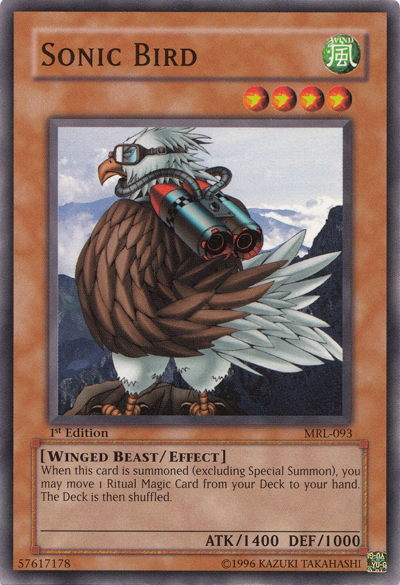 Sonic Bird [MRL-093] Common | Gam3 Escape
