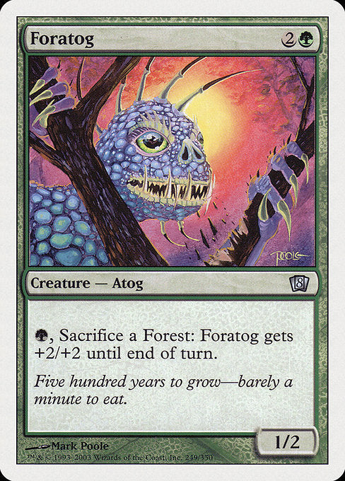 Foratog [Eighth Edition] | Gam3 Escape