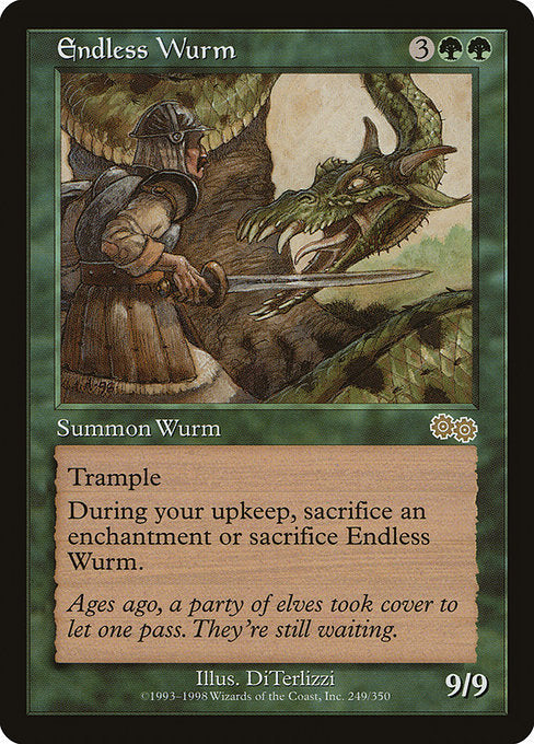 Endless Wurm [Urza's Saga] | Gam3 Escape