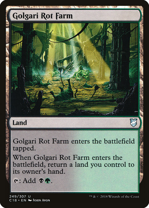 Golgari Rot Farm [Commander 2018] | Gam3 Escape