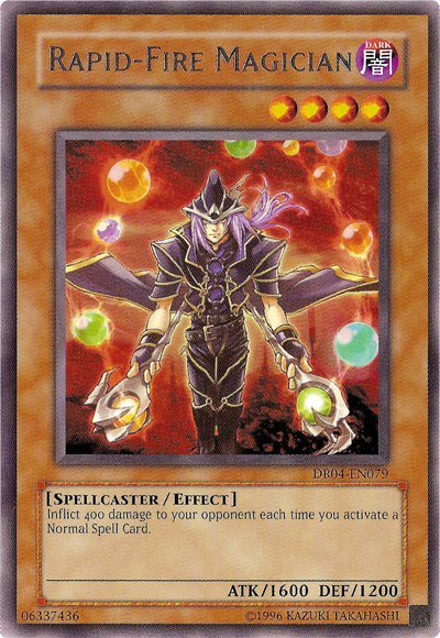 Rapid-Fire Magician [DR04-EN079] Rare | Gam3 Escape