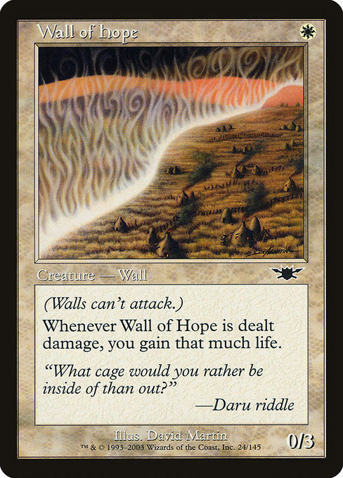 Wall of Hope [Legions] | Gam3 Escape