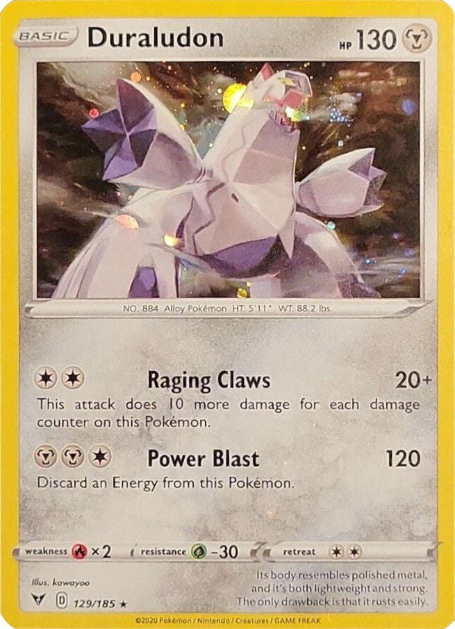Duraludon (129/185) (Cosmos Holo) [Sword & Shield: Vivid Voltage] | Gam3 Escape