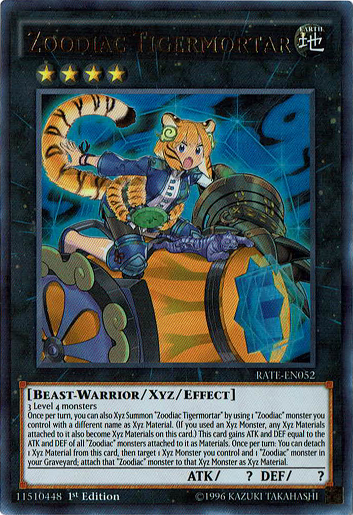 Zoodiac Tigermortar [RATE-EN052] Ultra Rare | Gam3 Escape