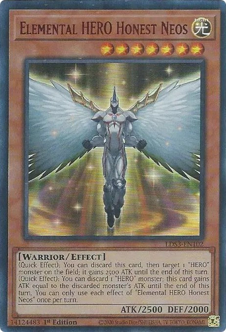 Elemental HERO Honest Neos (Red) [LDS3-EN102] Ultra Rare | Gam3 Escape