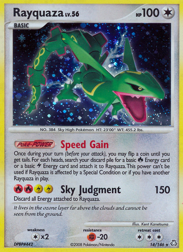 Rayquaza (14/146) [Diamond & Pearl: Legends Awakened] | Gam3 Escape