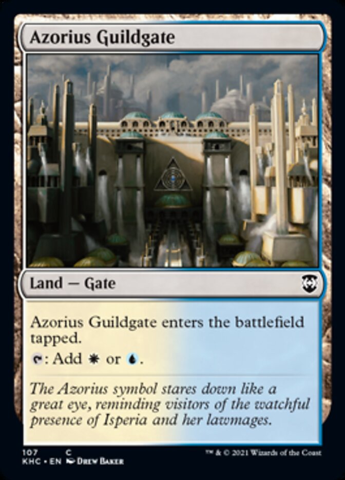 Azorius Guildgate [Kaldheim Commander] | Gam3 Escape