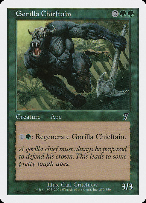 Gorilla Chieftain [Seventh Edition] | Gam3 Escape