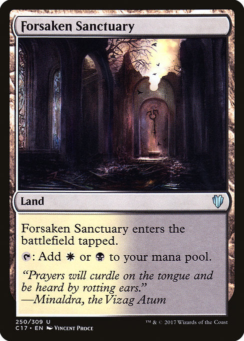 Forsaken Sanctuary [Commander 2017] | Gam3 Escape