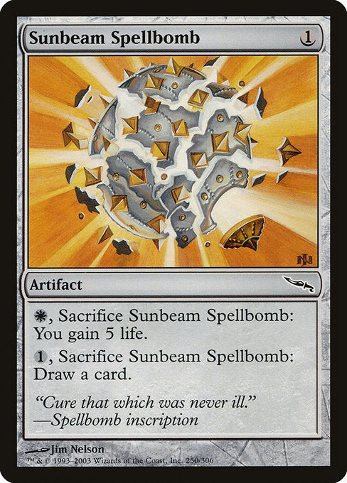 Sunbeam Spellbomb [Mirrodin] | Gam3 Escape