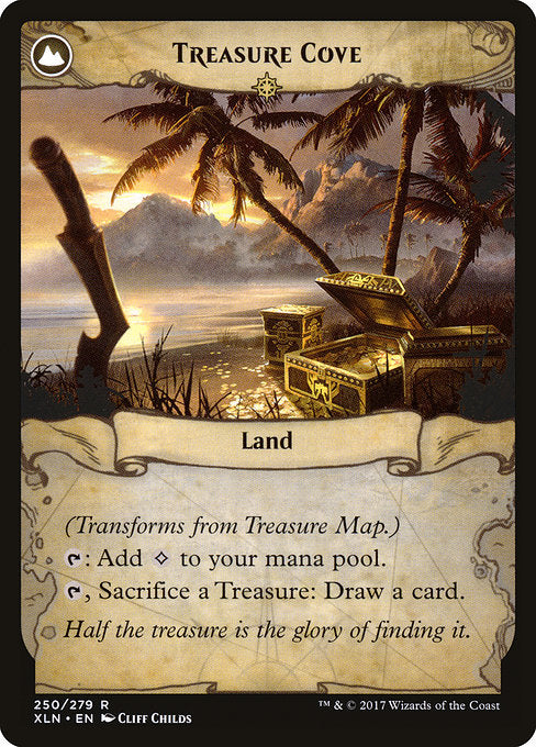 Treasure Map // Treasure Cove [Ixalan] | Gam3 Escape