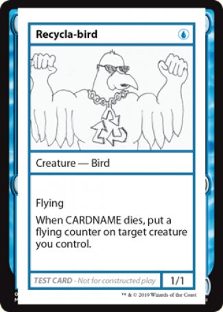 Recycla-bird (2021 Edition) [Mystery Booster Playtest Cards] | Gam3 Escape