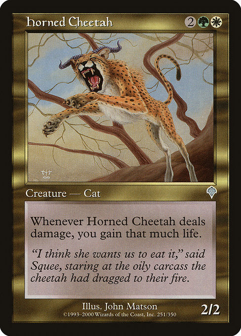 Horned Cheetah [Invasion] | Gam3 Escape