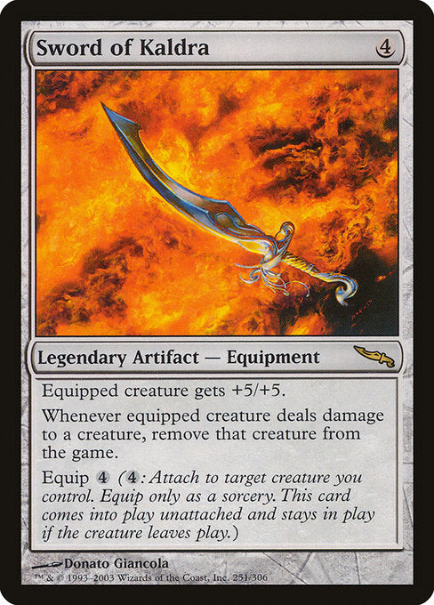 Sword of Kaldra [Mirrodin] | Gam3 Escape