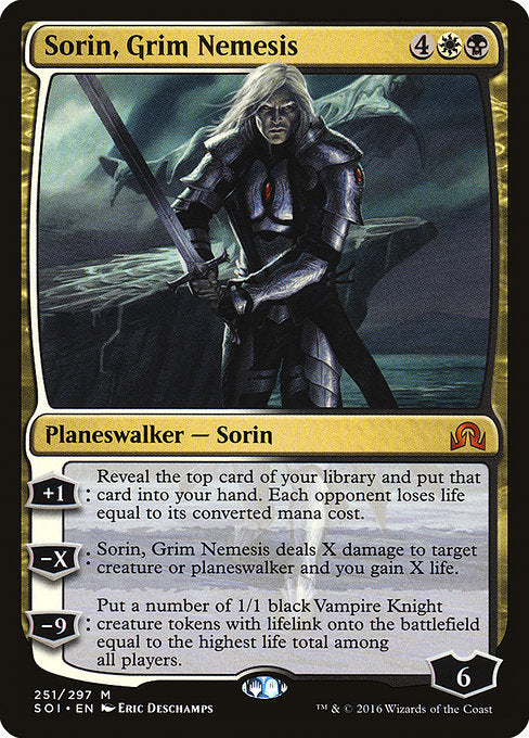 Sorin, Grim Nemesis [Shadows over Innistrad] | Gam3 Escape