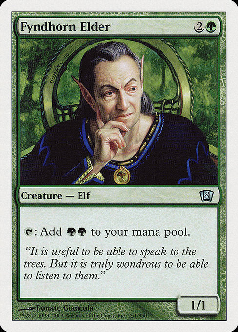 Fyndhorn Elder [Eighth Edition] | Gam3 Escape