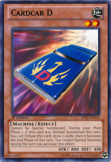 Cardcar D [BP02-EN112] Rare | Gam3 Escape