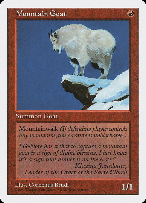 Mountain Goat [Fifth Edition] | Gam3 Escape