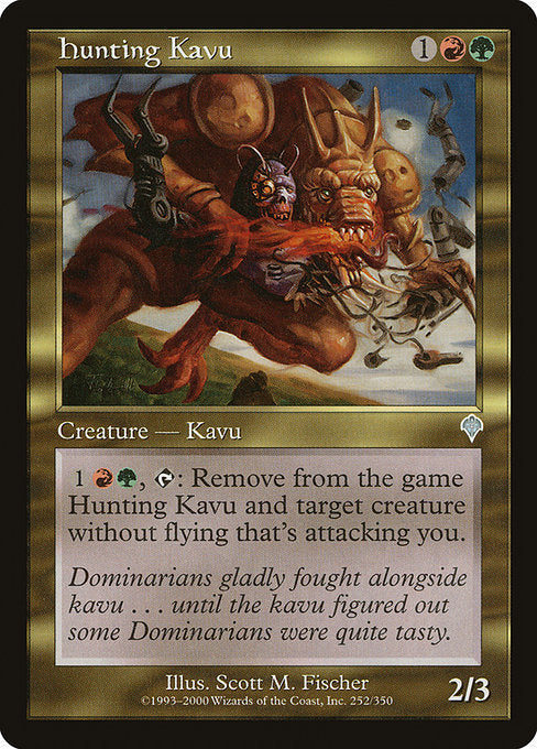 Hunting Kavu [Invasion] | Gam3 Escape