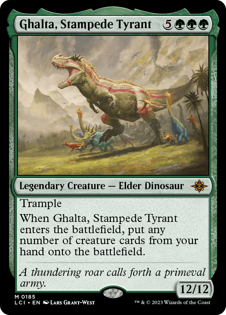 Ghalta, Stampede Tyrant [The Lost Caverns of Ixalan] | Gam3 Escape