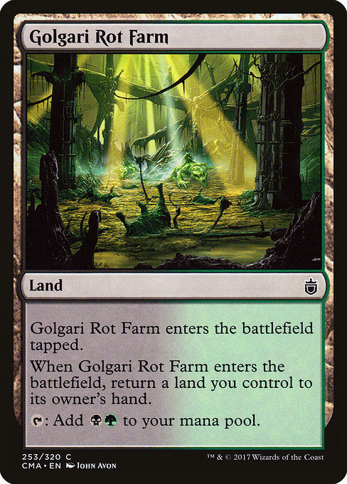 Golgari Rot Farm [Commander Anthology] | Gam3 Escape