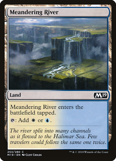 Meandering River [Core Set 2019] | Gam3 Escape