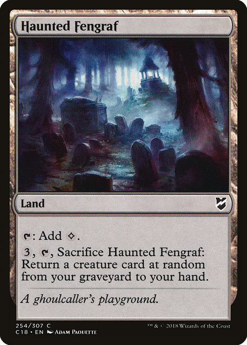 Haunted Fengraf [Commander 2018] | Gam3 Escape