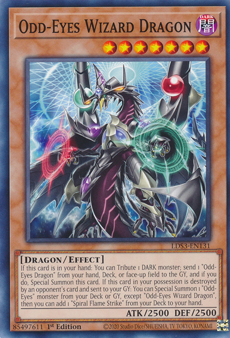 Odd-Eyes Wizard Dragon [LDS3-EN131] Common | Gam3 Escape