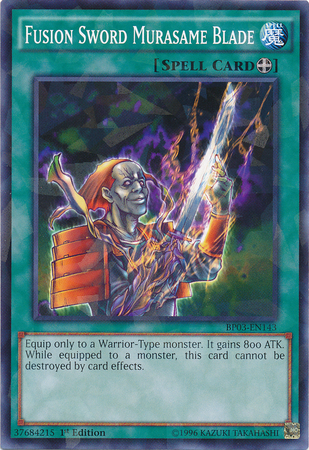 Fusion Sword Murasame Blade (Shatterfoil) [BP03-EN143] Common | Gam3 Escape