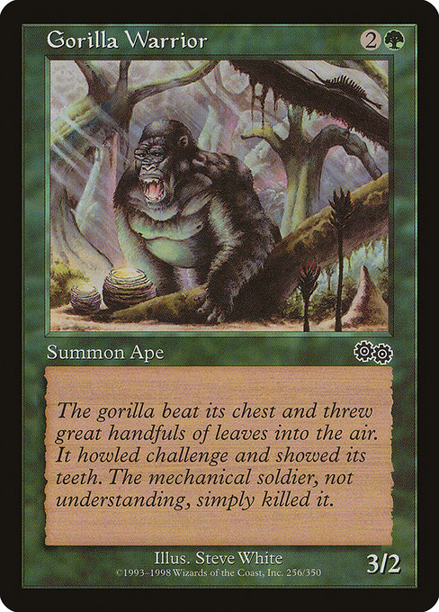 Gorilla Warrior [Urza's Saga] | Gam3 Escape