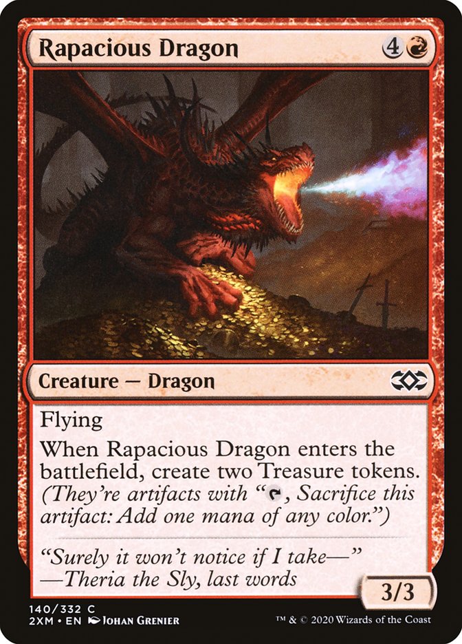 Rapacious Dragon [Double Masters] | Gam3 Escape