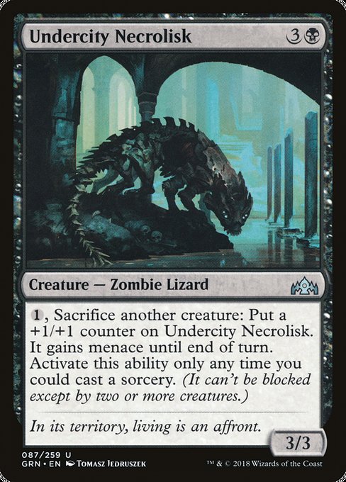 Undercity Necrolisk [Guilds of Ravnica] | Gam3 Escape