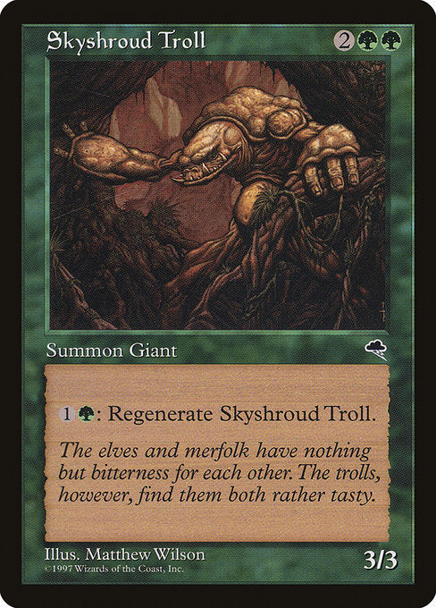 Skyshroud Troll [Tempest] | Gam3 Escape