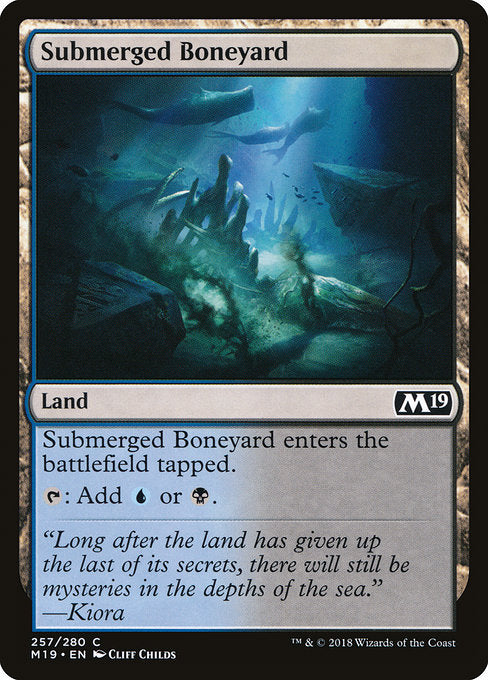 Submerged Boneyard [Core Set 2019] | Gam3 Escape