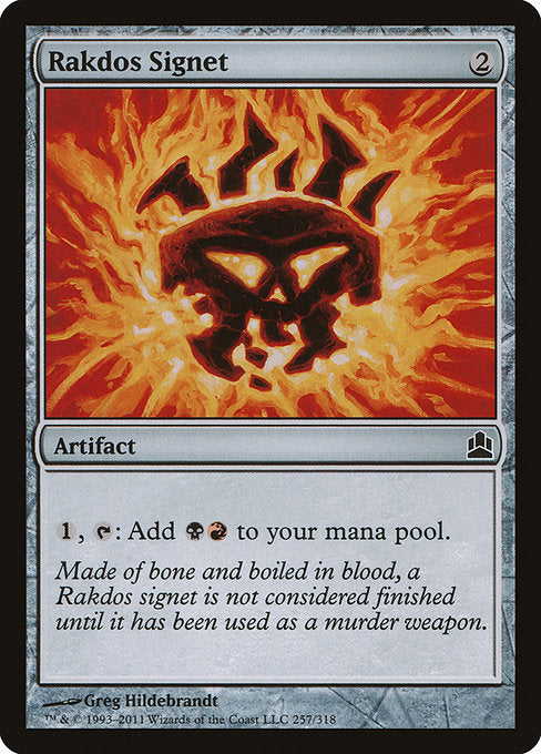 Rakdos Signet [Commander 2011] | Gam3 Escape