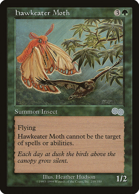 Hawkeater Moth [Urza's Saga] | Gam3 Escape