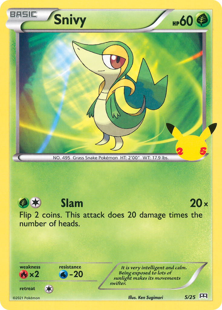 Snivy (5/25) [McDonald's 25th Anniversary] | Gam3 Escape