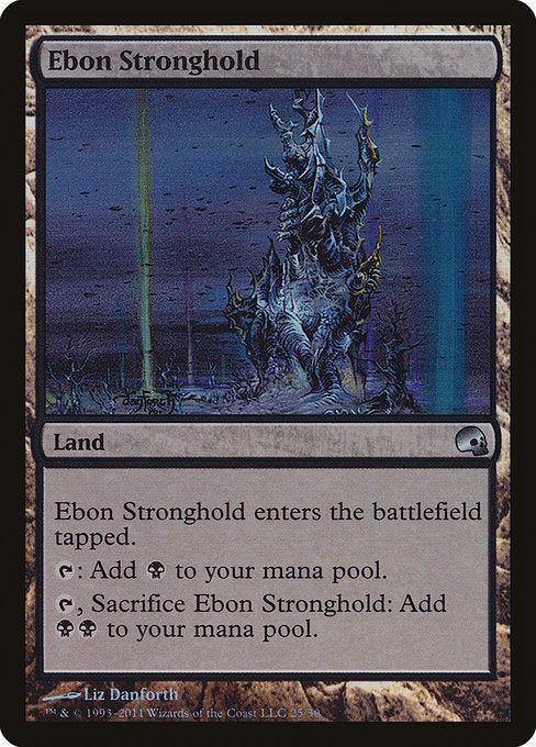 Ebon Stronghold [Premium Deck Series: Graveborn] | Gam3 Escape