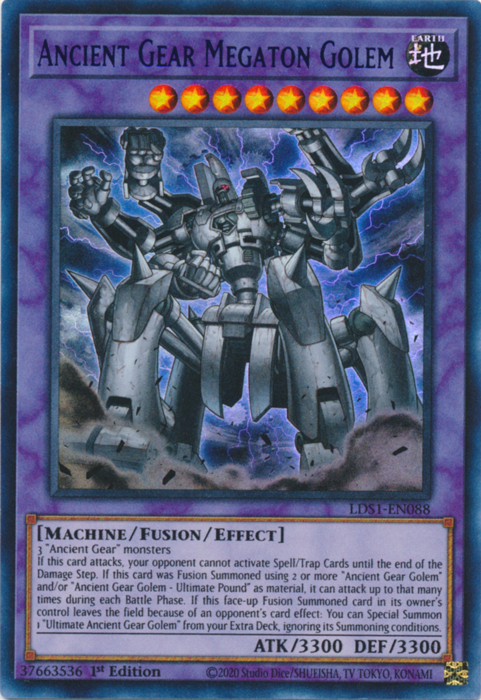 Ancient Gear Megaton Golem (Purple) [LDS1-EN088] Ultra Rare | Gam3 Escape