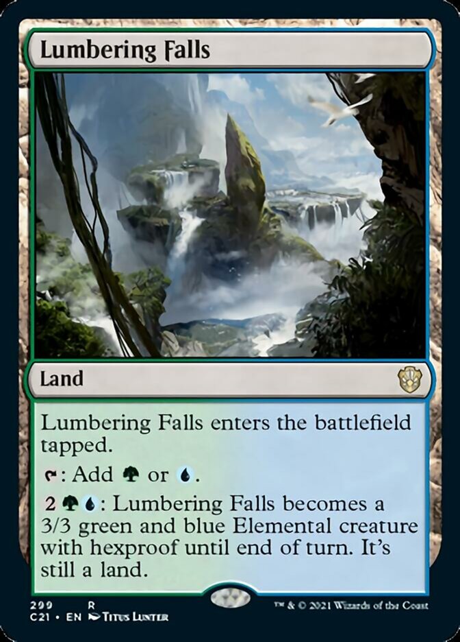 Lumbering Falls [Commander 2021] | Gam3 Escape