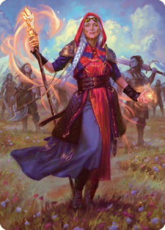 Jaya, Fiery Negotiator Art Card 1 [Dominaria United Art Series] | Gam3 Escape