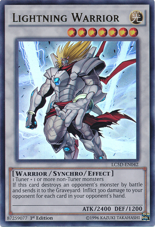 Lightning Warrior [LC5D-EN042] Ultra Rare | Gam3 Escape