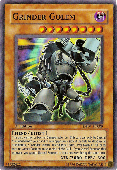 Grinder Golem [DP07-EN009] Super Rare | Gam3 Escape