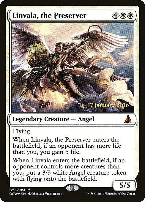 Linvala, the Preserver [Oath of the Gatewatch Promos] | Gam3 Escape