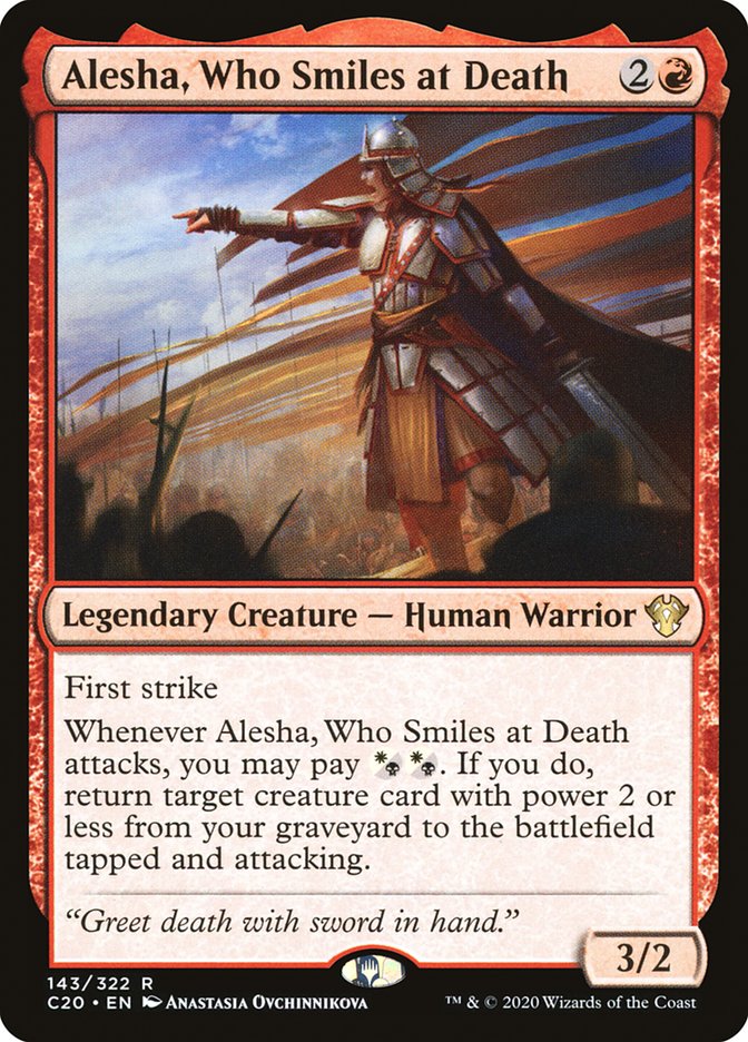 Alesha, Who Smiles at Death [Commander 2020] | Gam3 Escape